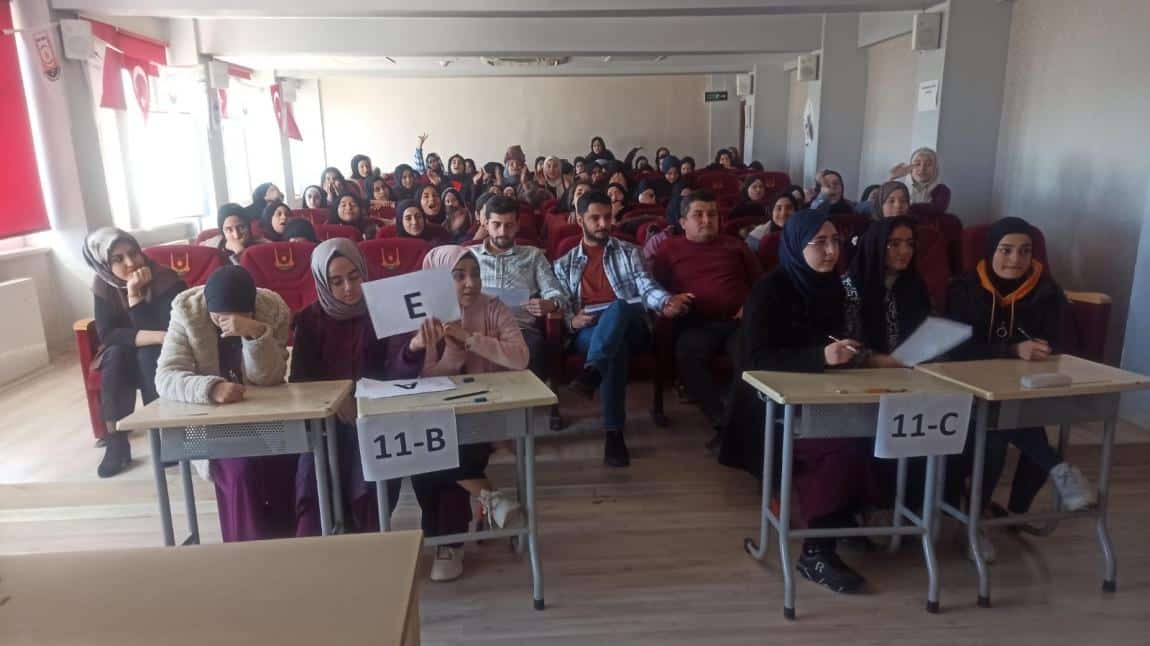 Okulumuzda BİGEP projesi kapsamında İHL Meslek dersleri bilgi yarışması yapıldı.